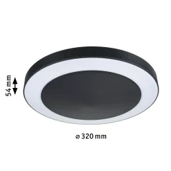 LED Deckenleuchte - Circula Dämmerungsgesteuerter Bewegungsmelder (IR) seewasserresistent