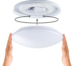 LED Deckenleuchte - Leonis II Dämmerungsgesteuerter Bewegungsmelder (HF)