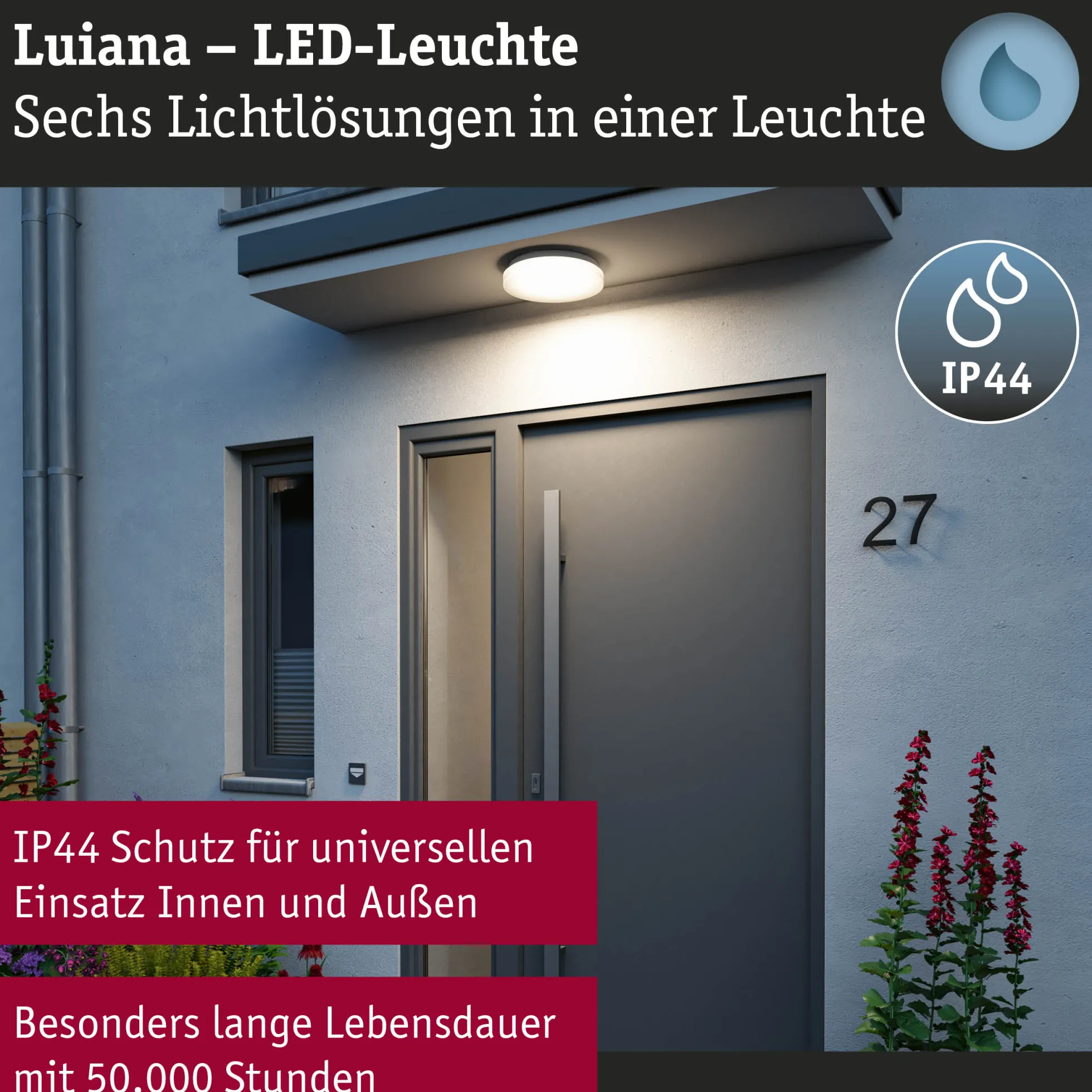 LED Deckenleuchte - Luiana