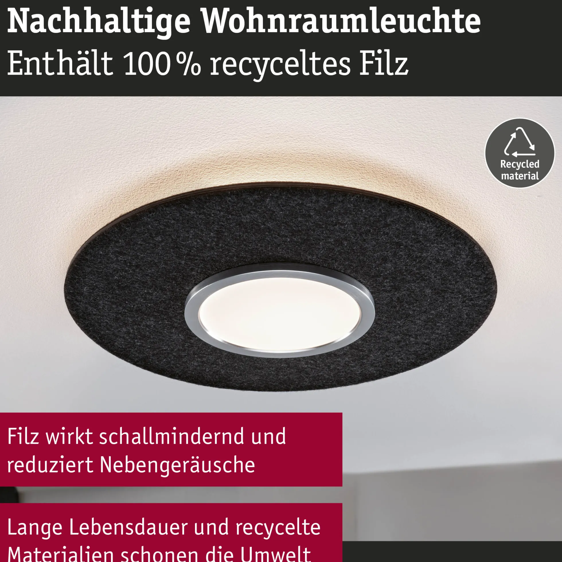 LED Deckenleuchte Smart Home Zigbee 3.0 - Tulga
