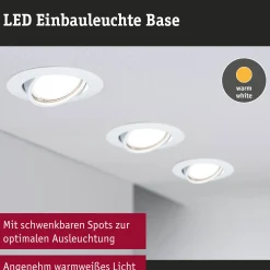 LED Einbauleuchte - Base Einzelleuchte schwenkbar