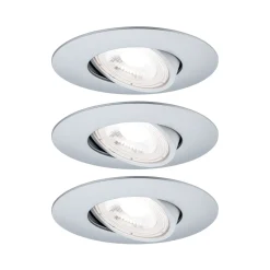 LED Einbauleuchte - 3er-Set schwenkbar