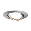LED Einbauleuchte - LED Einbauleuchte rund 90mm 20° GU10 3x4,5W 3x340lm 230V 2700K Eisen gebürstet