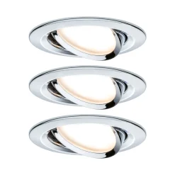 LED Einbauleuchte - Nova 3er-Set schwenkbar