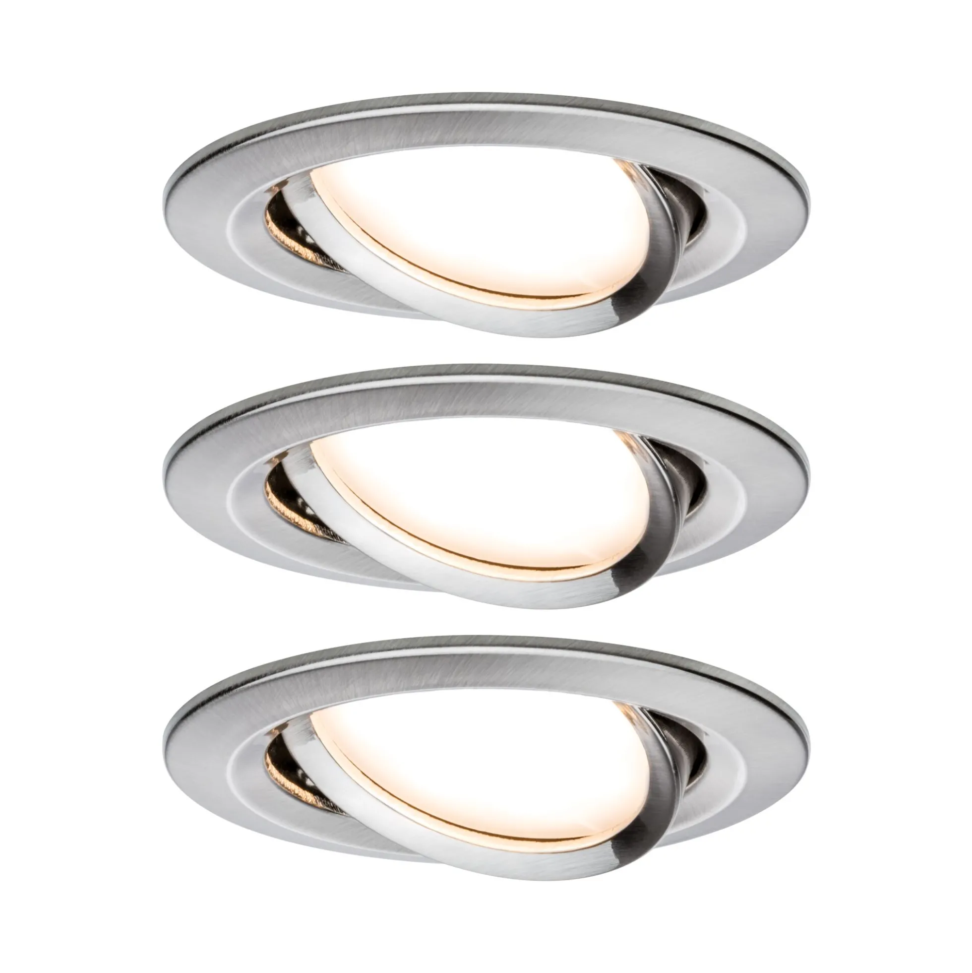 LED Einbauleuchte - Nova 3er-Set schwenkbar