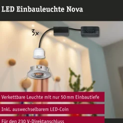 LED Einbauleuchte - Nova Mini Basisset starr