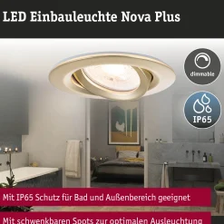 LED Einbauleuchte - Nova Plus 3er-Set