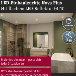 LED Einbauleuchte - Nova Plus GU10 Flat