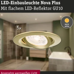 LED Einbauleuchte - Nova Plus GU10 Flat