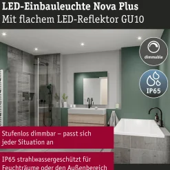 LED Einbauleuchte - Nova Plus GU10 Flat