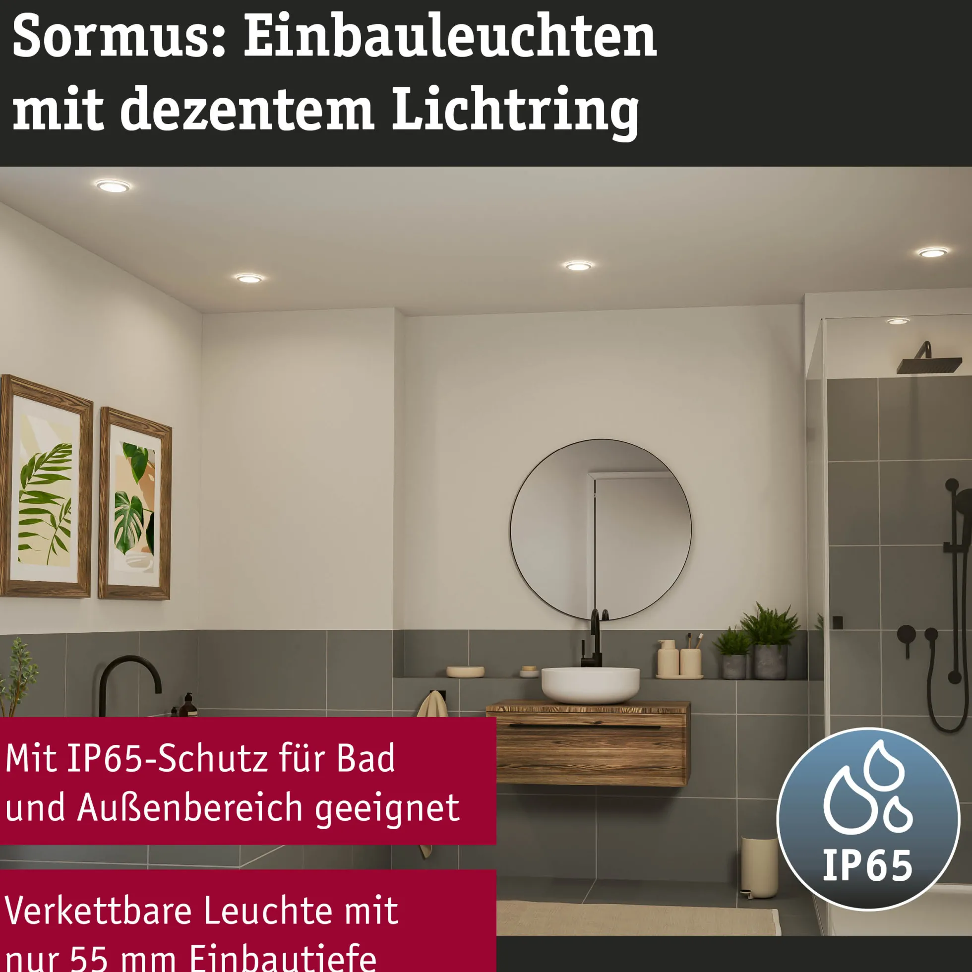 LED Einbauleuchte - Sormus Einzelleuchte