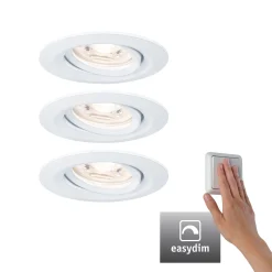 LED Einbauleuchte Easy Dim - Nova Mini Plus Basisset schwenkbar
