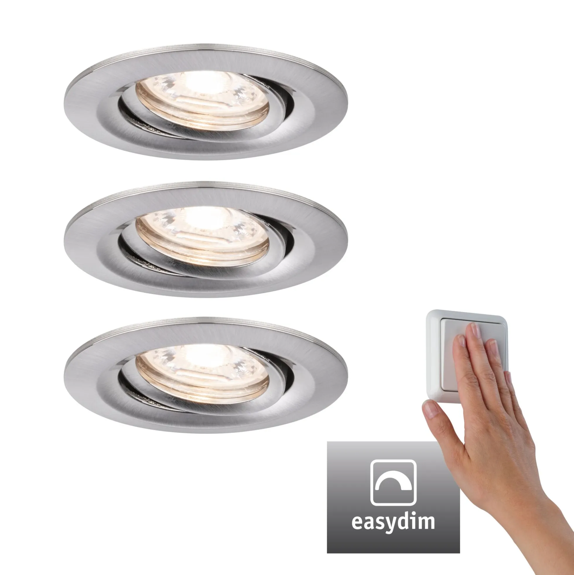 LED Einbauleuchte Easy Dim - Nova Mini Plus Basisset schwenkbar