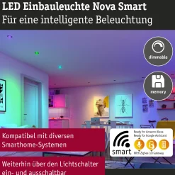 LED Einbauleuchte Smart Home Zigbee 3.0 - Nova