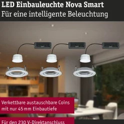 LED Einbauleuchte Smart Home Zigbee 3.0 - Nova