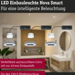 LED Einbauleuchte Smart Home Zigbee 3.0 - Nova