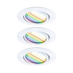 LED Einbauleuchte Smart Home Zigbee 3.0 - Base Basisset schwenkbar