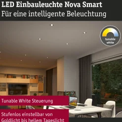 LED Einbauleuchte Smart Home Zigbee 3.0 - Nova