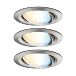 LED Einbauleuchte Smart Home Zigbee 3.0 - Nova Plus Basisset schwenkbar