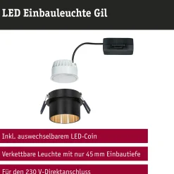 LED Einbauleuchte 3-Step-Dim - Gil