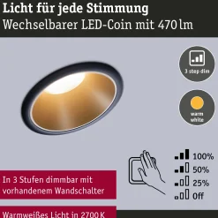 LED Einbauleuchte 3-Step-Dim - Cole 3er-Set