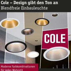 LED Einbauleuchte 3-Step-Dim - Cole 1er-Set