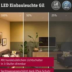 LED Einbauleuchte 3-Step-Dim - Gil