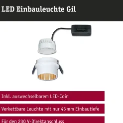 LED Einbauleuchte 3-Step-Dim - Gil