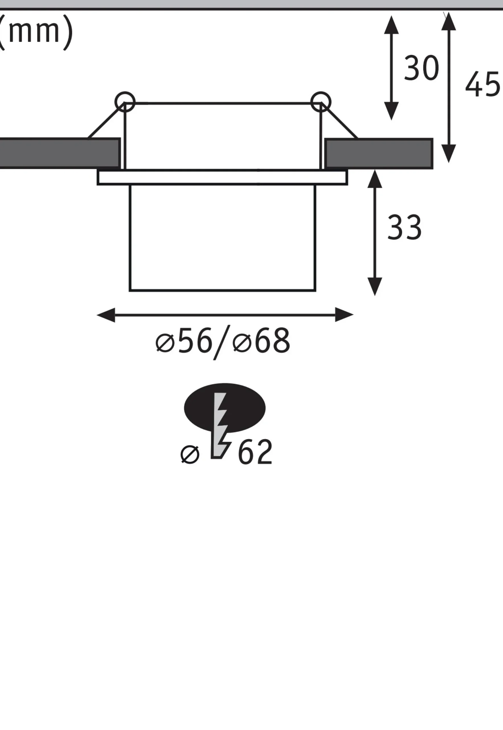 LED Einbauleuchte 3-Step-Dim - Gil Basisset