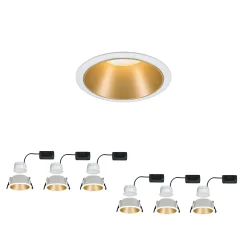 LED Einbauleuchte 3-Step-Dim - Cole 6er-Set