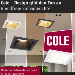 LED Einbauleuchte 3-Step-Dim - Cole 1er-Set