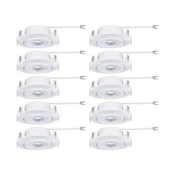 LED Einbauleuchte 3-Step-Dim - 10er-Set schwenkbar
