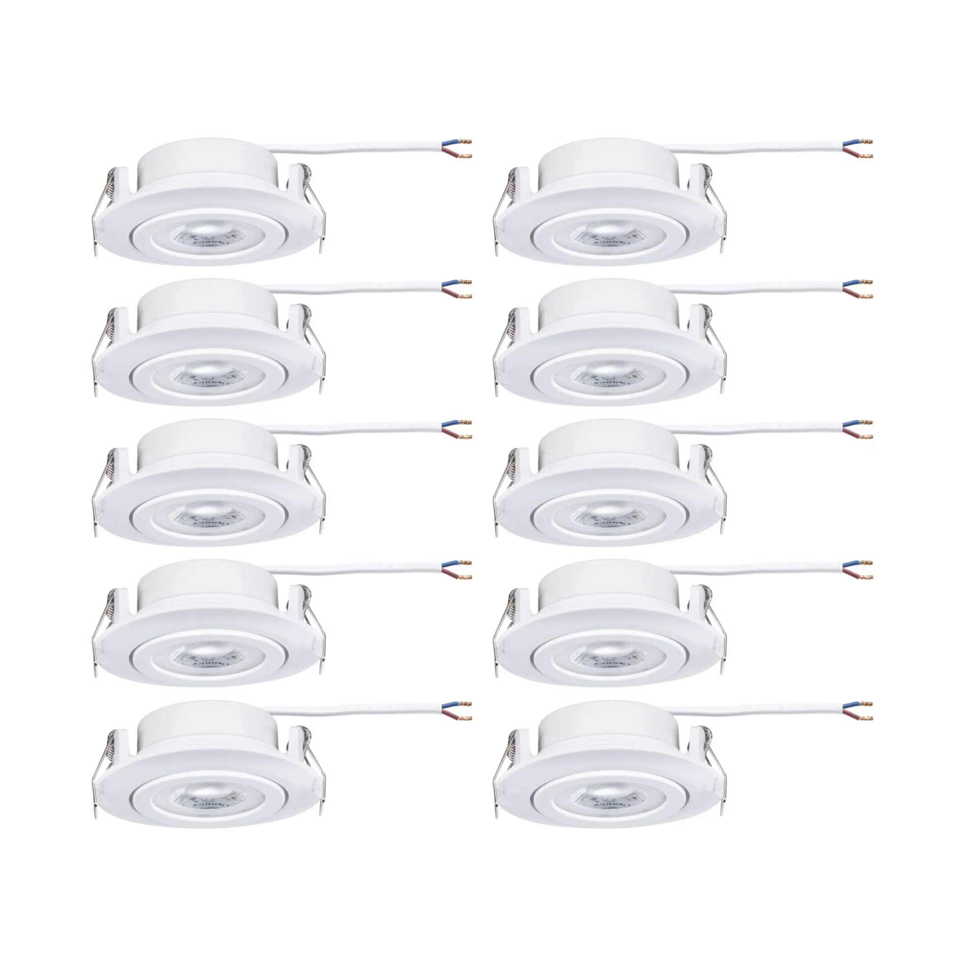 LED Einbauleuchte 3-Step-Dim - 10er-Set schwenkbar
