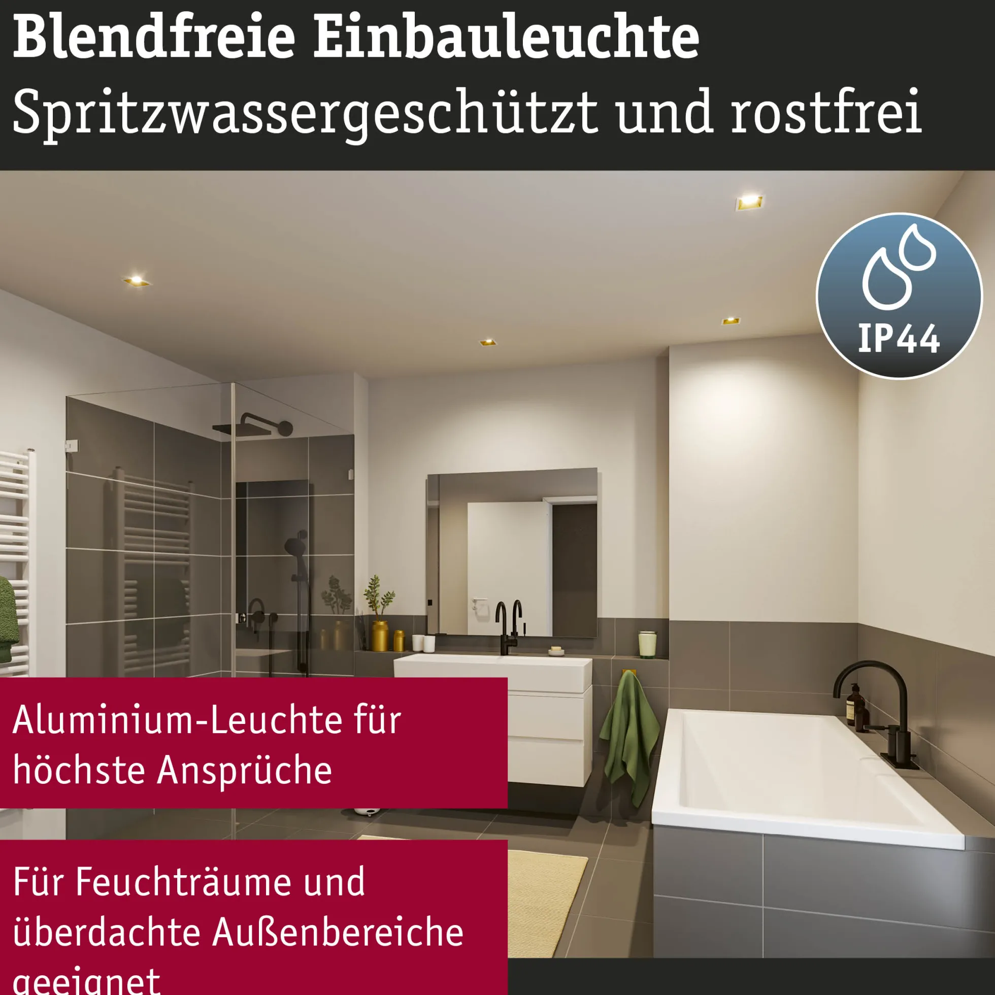 LED Einbauleuchte 3-Step-Dim - Cole 1er-Set