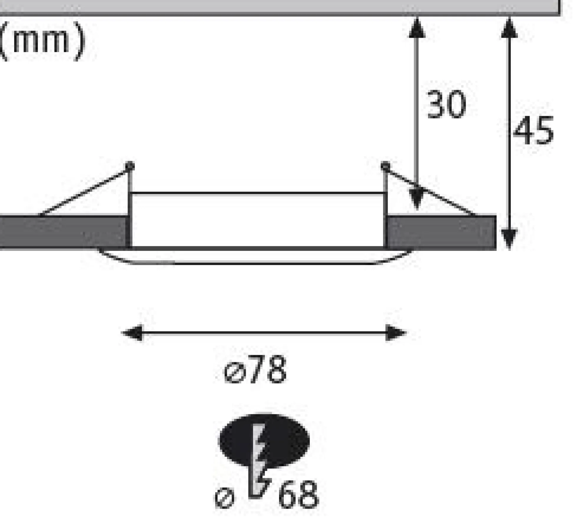 LED Einbauleuchte 3-Step-Dim - Nova Basisset starr