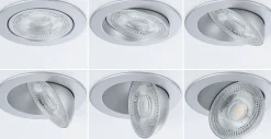 LED Einbauleuchte White Select - Aumus 3er-Set