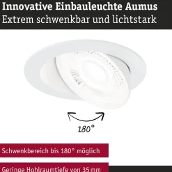 LED Einbauleuchte White Select - Aumus 3er-Set