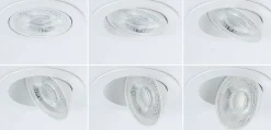 LED Einbauleuchte White Select - Aumus 3er-Set