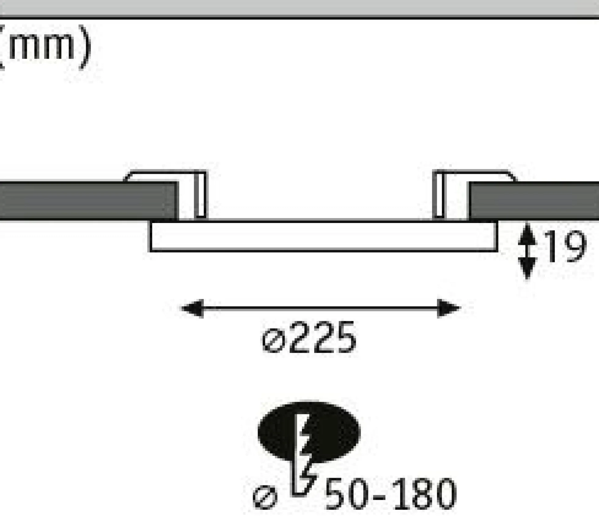 LED Einbaupanel - 2in1 Cover-it