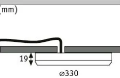 LED Einbaupanel - 2in1 Cover-it