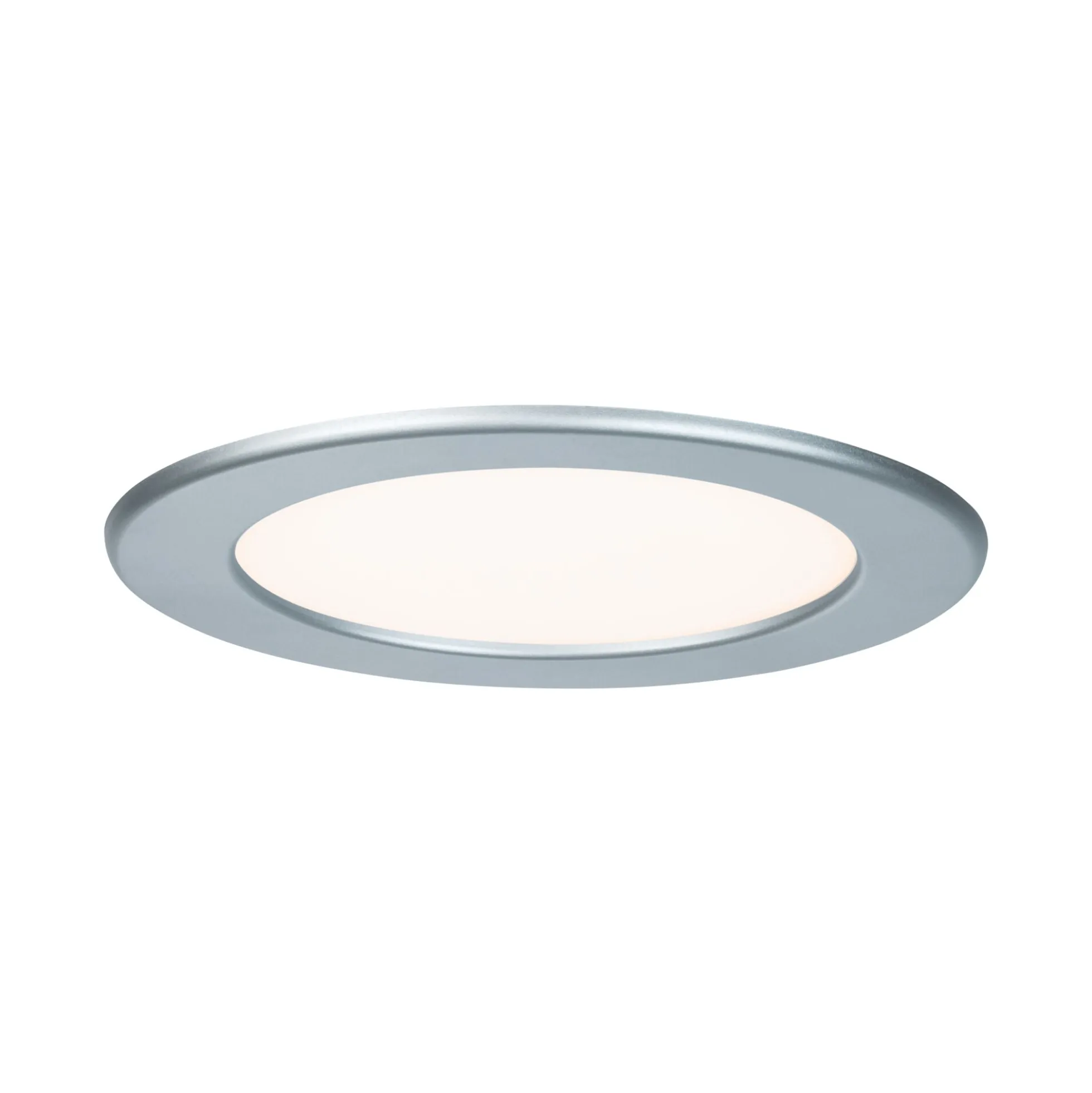 LED Einbaupanel - LED Einbaupanel IP44 rund 170mm 11,1W 720lm 2700K Chrom matt
