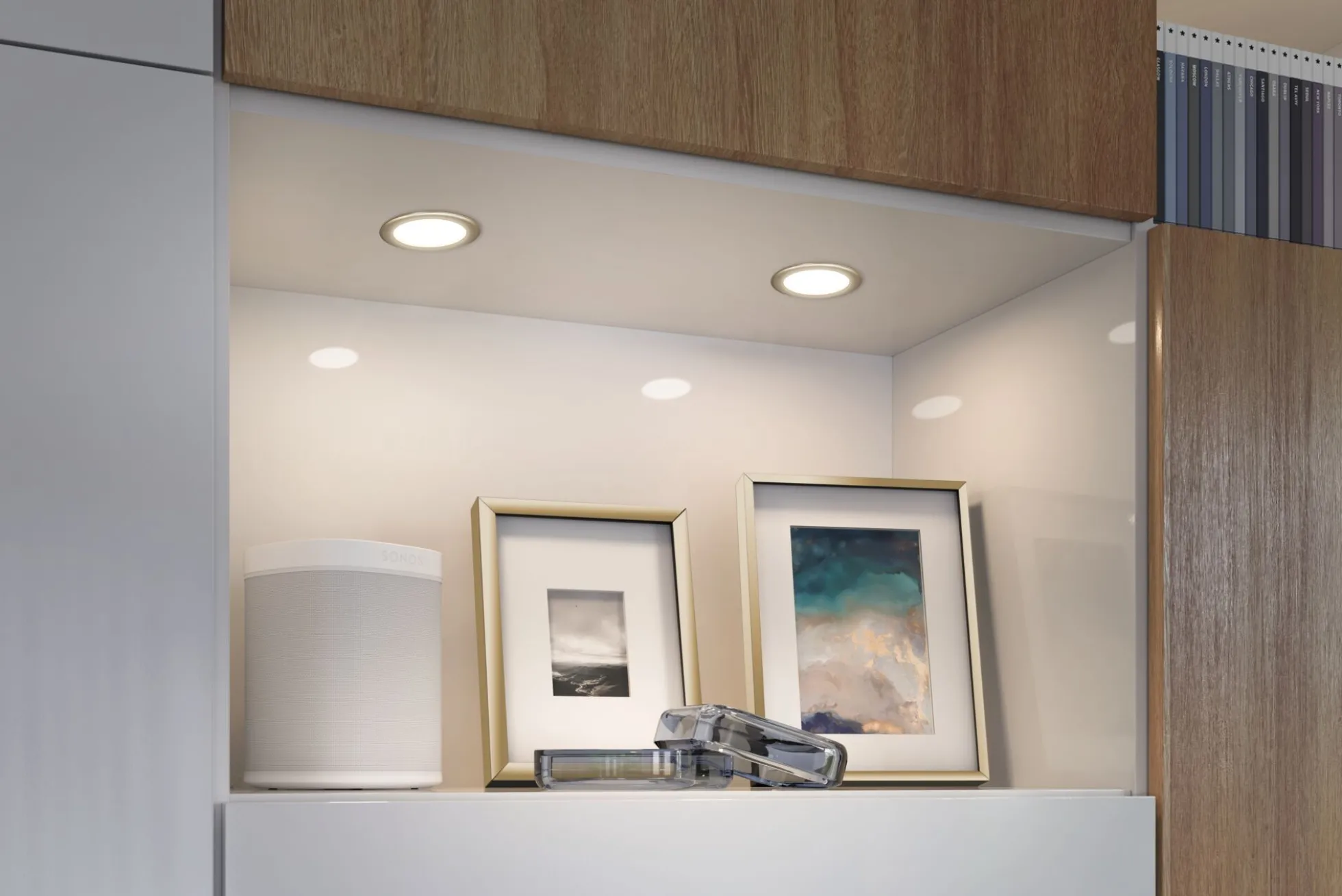 LED Möbeleinbauleuchten - 3er-Set
