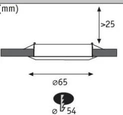 LED Möbeleinbauleuchten - Micro Line 3er-Set
