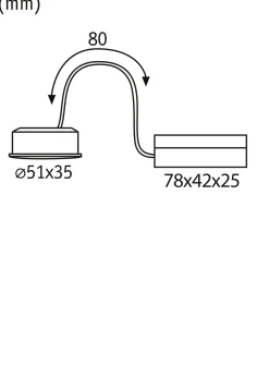 LED Modul Einbauleuchte Easy Dim - Choose 3er-Set