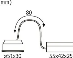 LED Modul Einbauleuchte 3-Step-Dim - Nova
