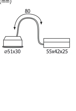 LED Modul Einbauleuchte 3-Step-Dim - Choose 3er-Set