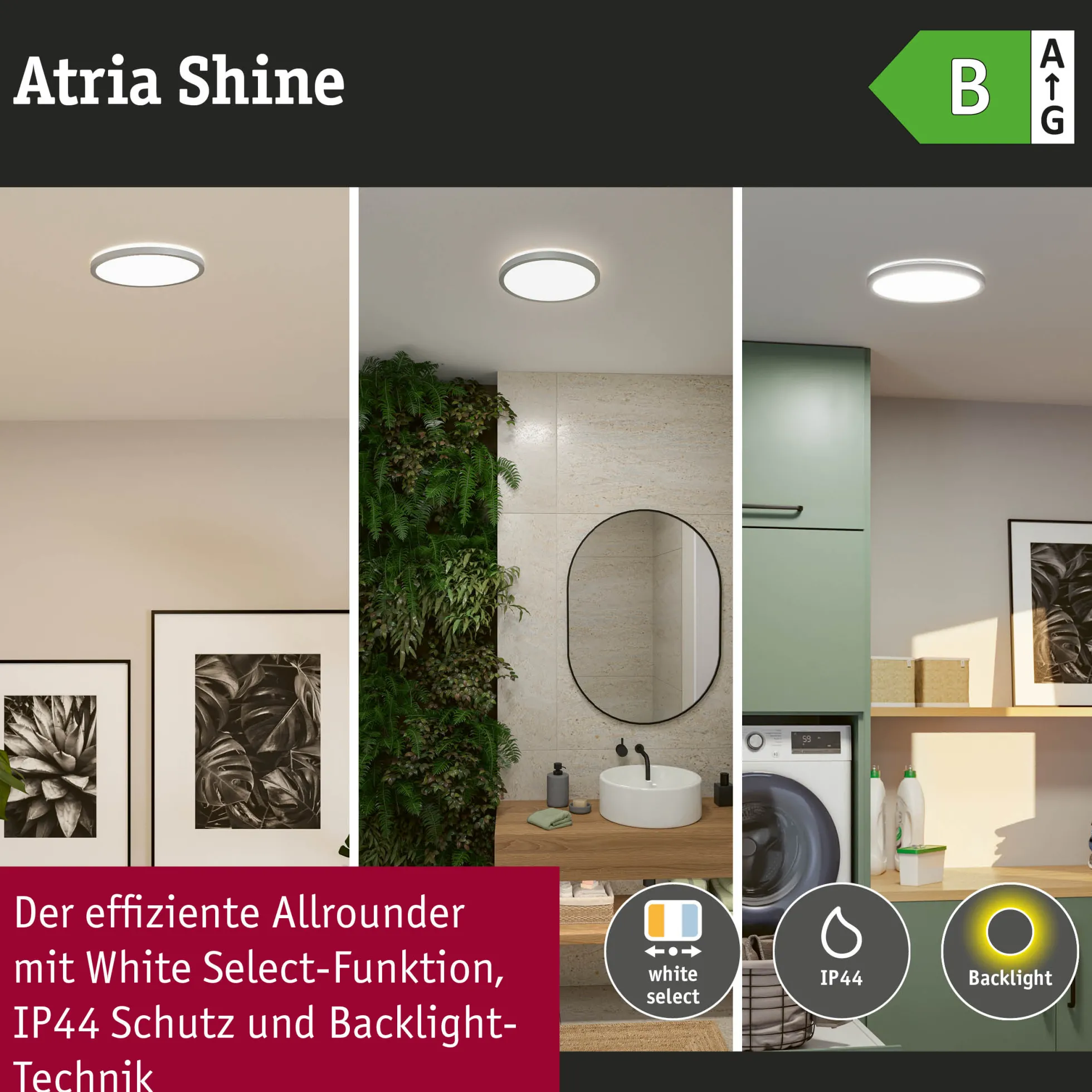 LED Panel - Atria Shine White Select