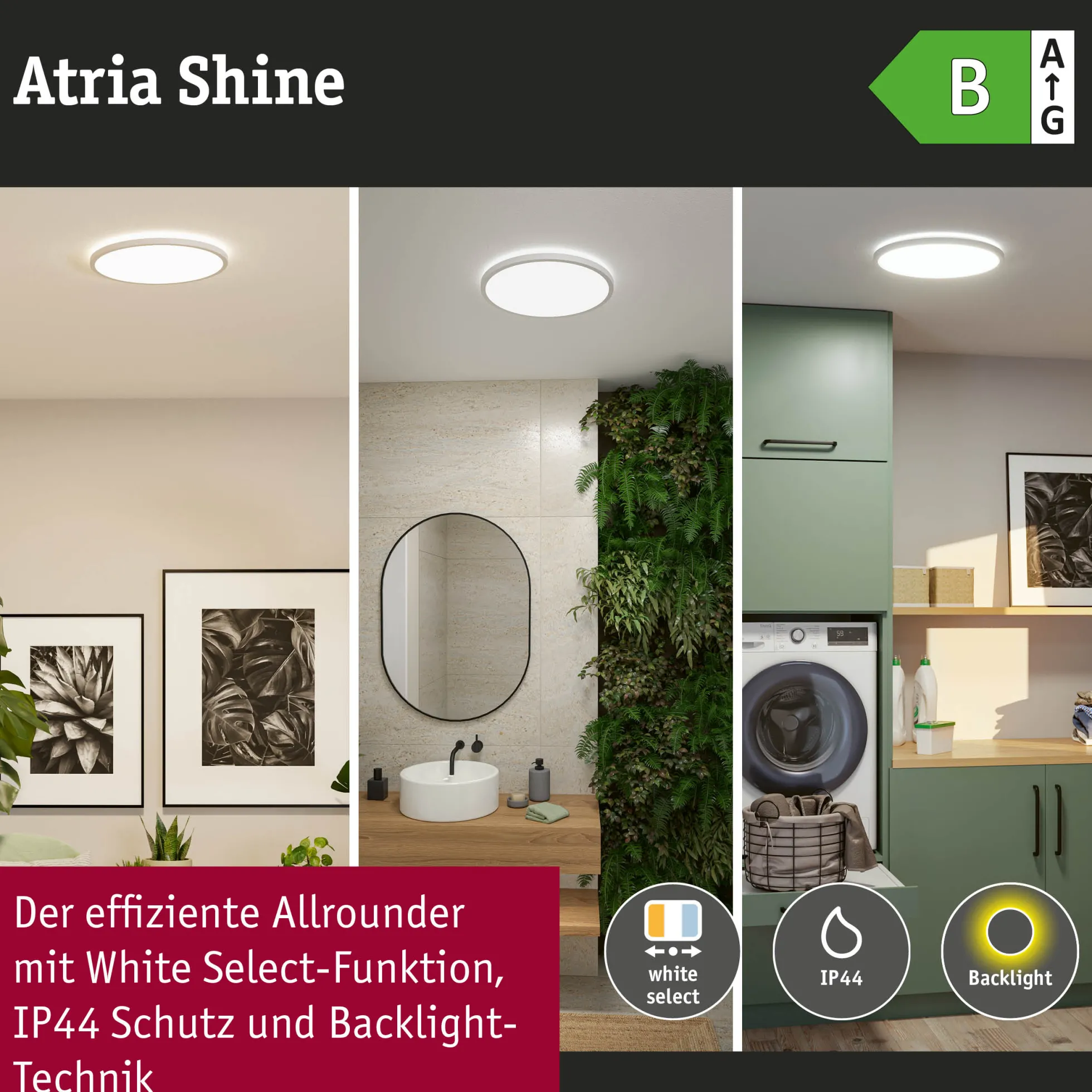LED Panel - Atria Shine White Select