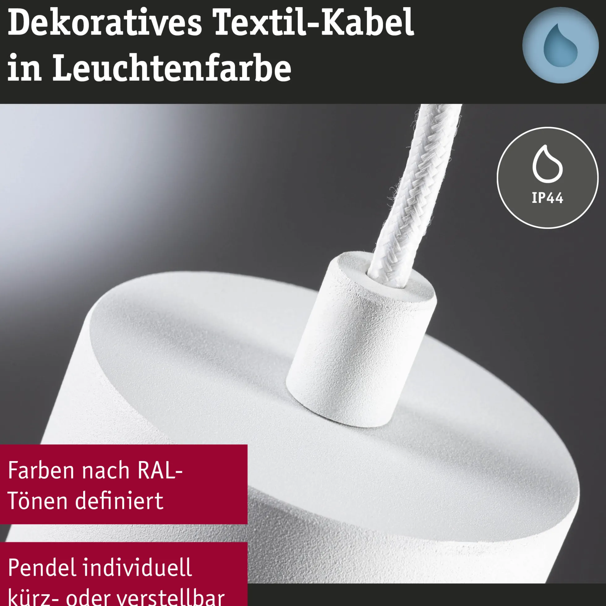 LED Pendelleuchte - Kame