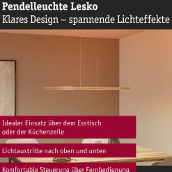LED Pendelleuchte - Lesko